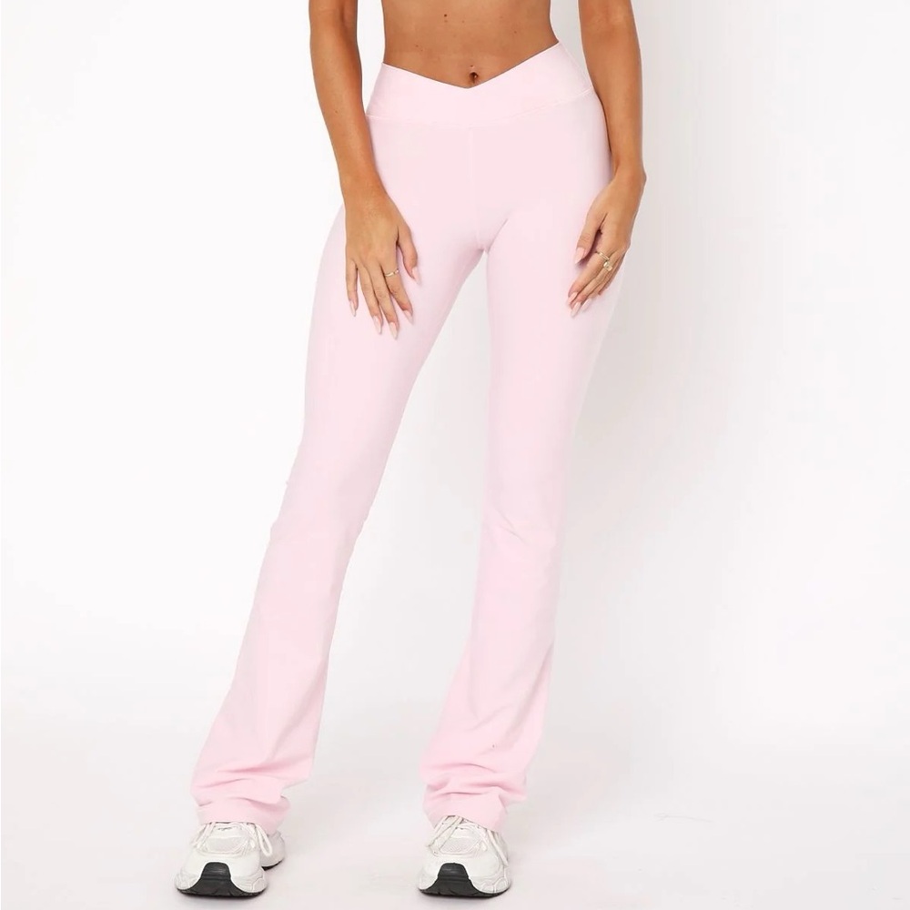 White Fox Boutique Wellness Flare Leggings